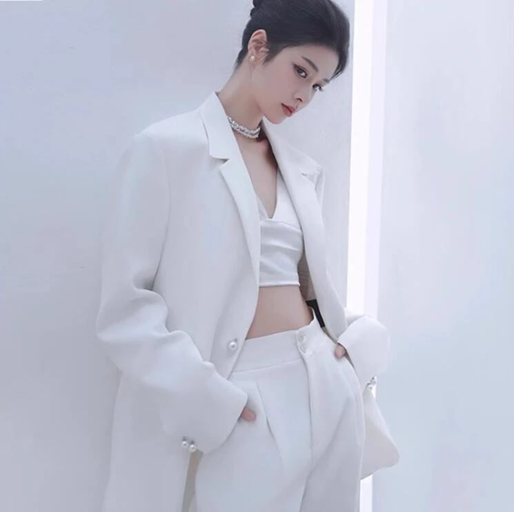 登場 2点スーツセット レディーススーツ リクルートスーツ 女性スーツ 長袖 ビジネススーツ パンツスーツ カジュアル 七五三 フォーマル スリム ボトムス セットアップ ジャケット パンツ 入学