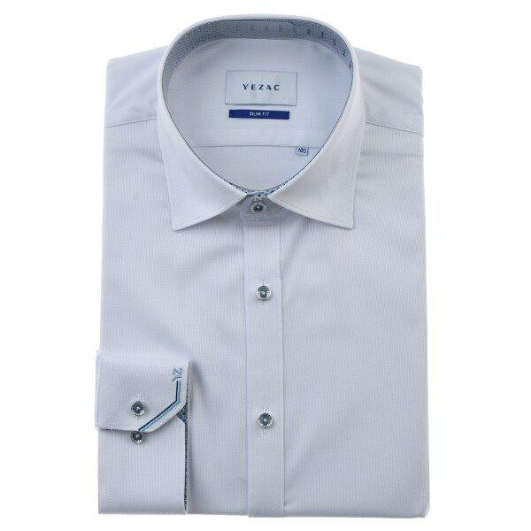 YJESUS536_カフス刺繍ドビー ストレッチ スル