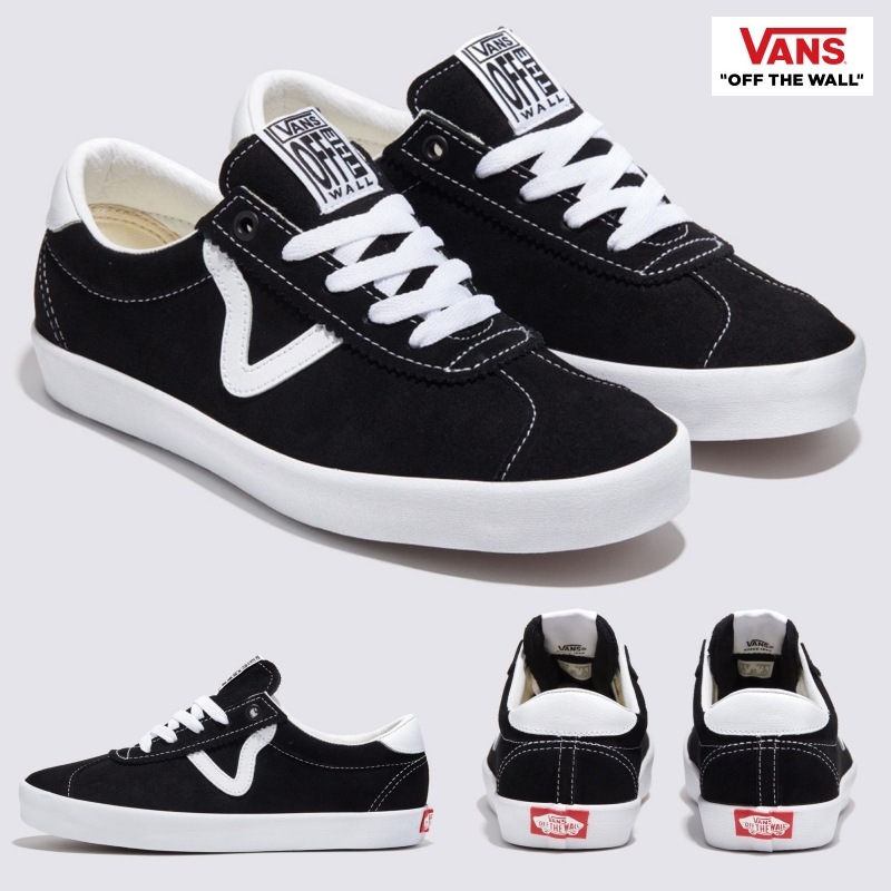 [VANS] バンズ スニーカー スポーツロー / BLACK