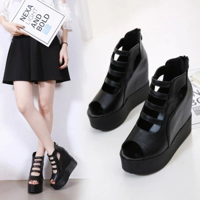 ブラック　キャバ サンダル（ 11cmヒール ) サンダル キャバサンダル クリアミュール ハイヒールロウヒール 大きいサイズ ミュール クリアサンダル レディース靴 お洒落　パンプス 1024