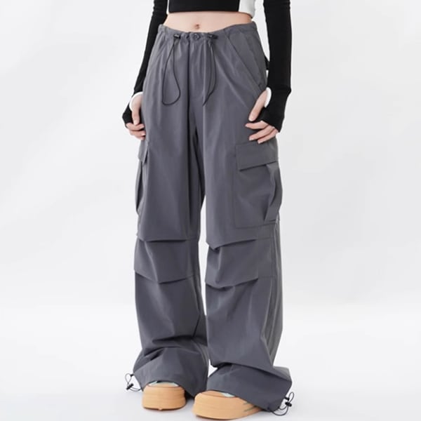 ボトムス ワイドパンツ カーゴパンツ ワイド ポケット カジュアル レディース おしゃれ かっこいい こなれ感 ラフ メンズライク マニッシュ ボーイッシュ スポーティー 個性的 クール 主役級