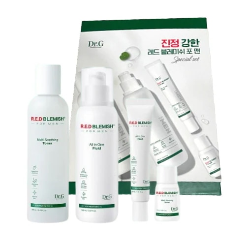 レッド ブレミッシュ フォー メン トナー/フルード 2点セット[トナー200ml+フルード150ml+贈呈]