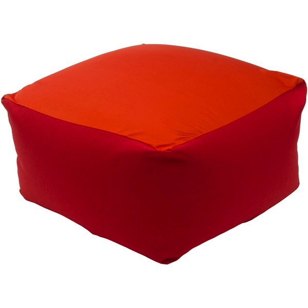 CELLUTANE QUBE ビーズクッション ダリアンレッド 日本製 極小ビーズ 一人掛け A600a-563RED/609ORG メーカー直送