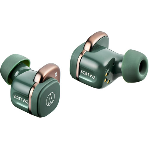 オーディオテクニカ audio-technica ワイヤレスイヤホン フォレストグリーン ATH-SQ1TW2-GRATHSQ1TW2GR