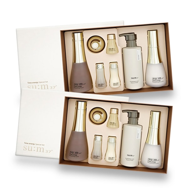 [1+1]タイムエネージュ 2種 企画セット [トナー+エマルジョン+5種] x 2
