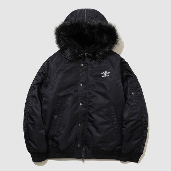 N2B変形航空ジャンパー BLACK UQ421CPJO4 BLK0