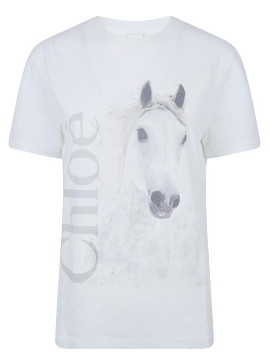 CHLOE Women Tops CH26SJH11802101 White