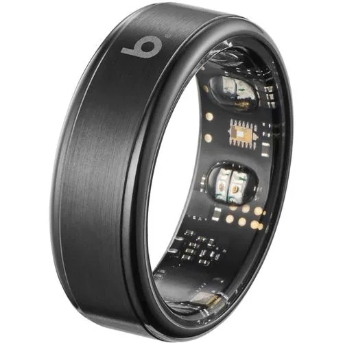b.ring B115SBK2 G2モデル スマートリング ステンレススチール AI 健康管理 睡眠管理 サイズ 11 b.ring G2 Bluetooth対応 ブラック