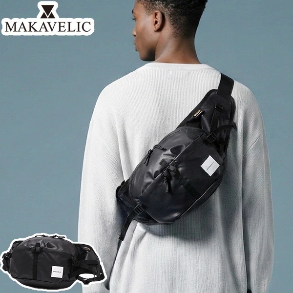 正規品1年保証 メンズ レディース 小さめ B5 ナイロン 撥水 ペットボトル かっこいい 4L RICO FOREST WAIST BAG 3125-10304