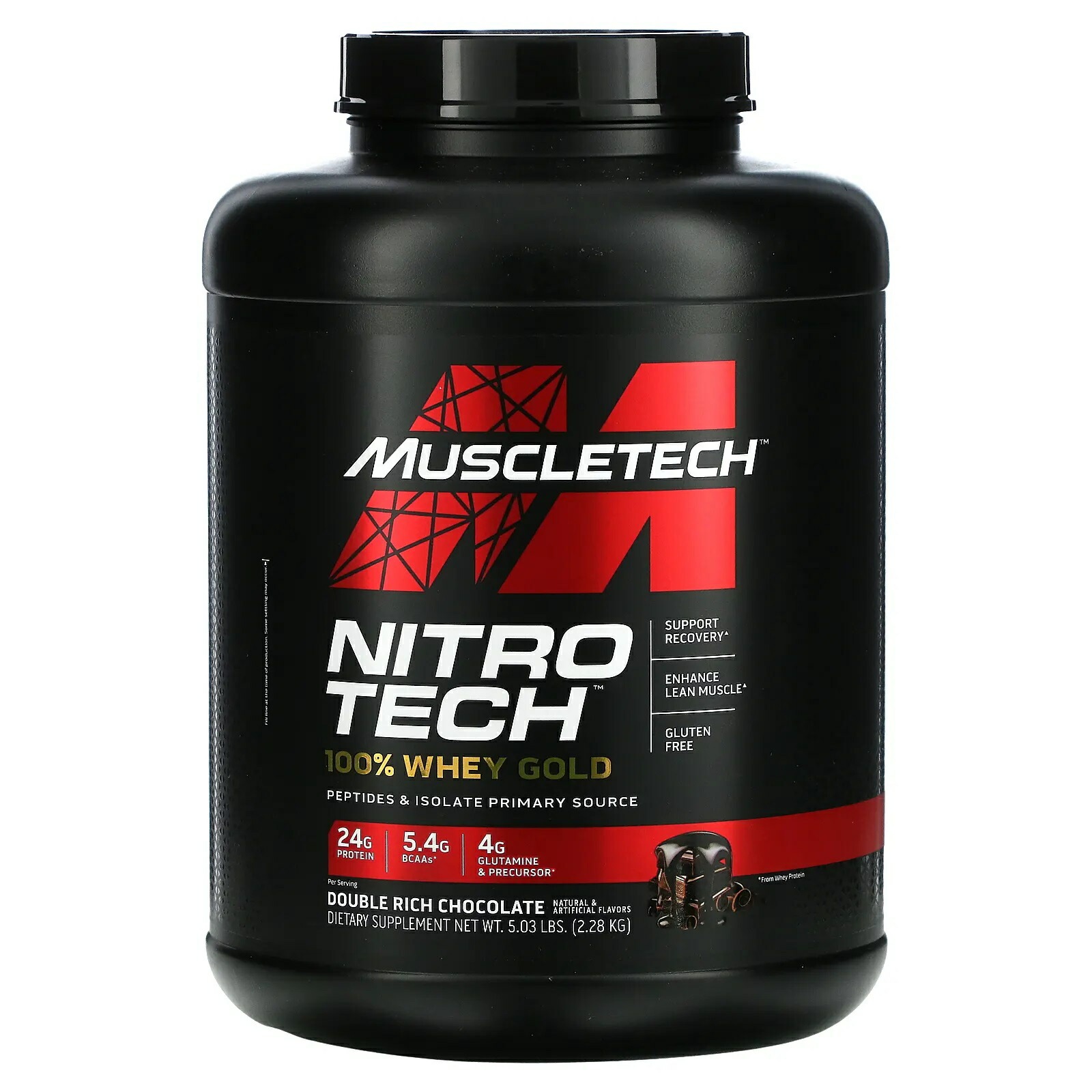 Muscletech　Nitro Tech Ripped（ニトロテックリップト） - パフォーマンスシリーズ 1.81kg（4ポンド）