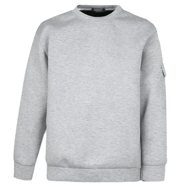 メンズ防寒カーゴネオプレンラウンドTシャツ NE-TSA-Q011-グレー