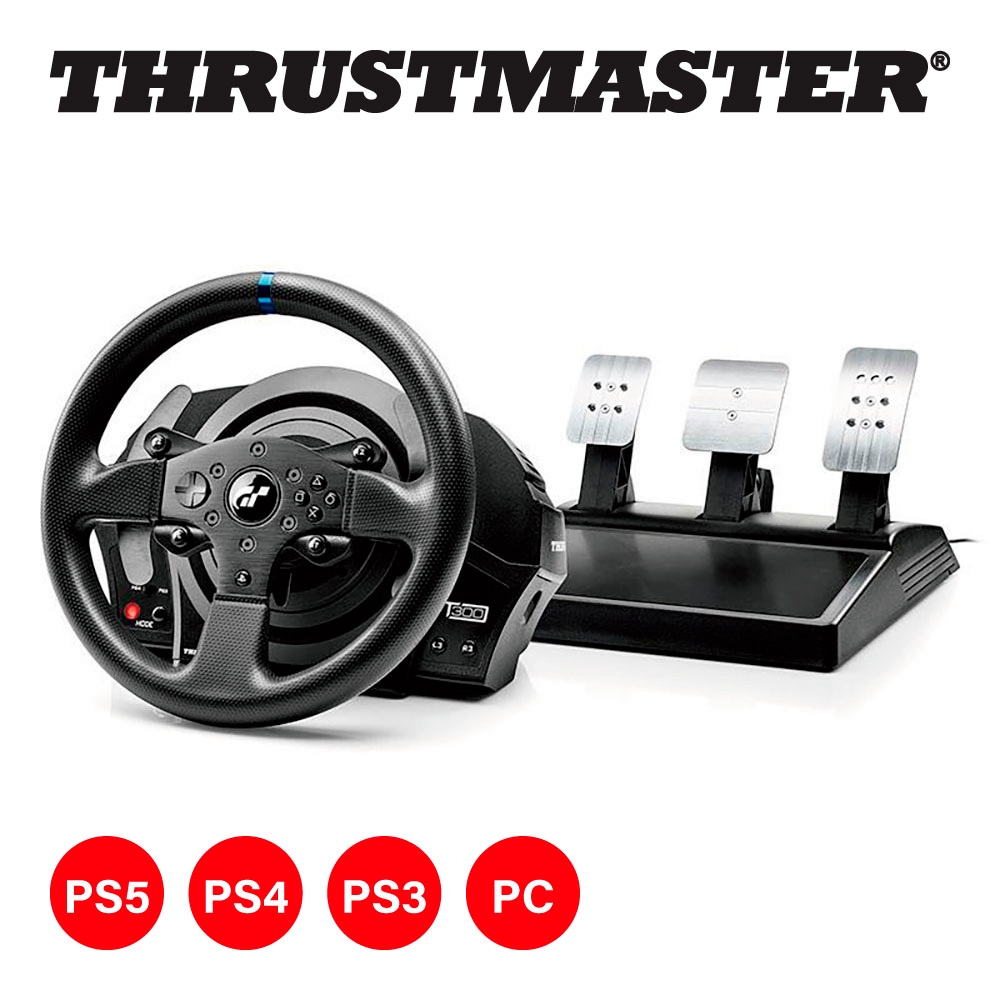 Thrustmaster スラストマスター T300RS GT Edition Racing Wheel レーシング ホイール ハンコン ステアリングコントローラー PS5 PS4 PS3 PC 対応
