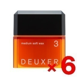 ナンバースリー 003 ／ デューサー ／ デューサー ミディアムソフトワックス 3 80g 【6個セット】／ ヘア