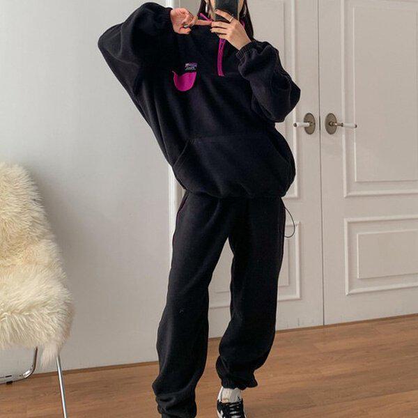 (PS)起毛キャンパーフリースセット 冬 起毛フリース