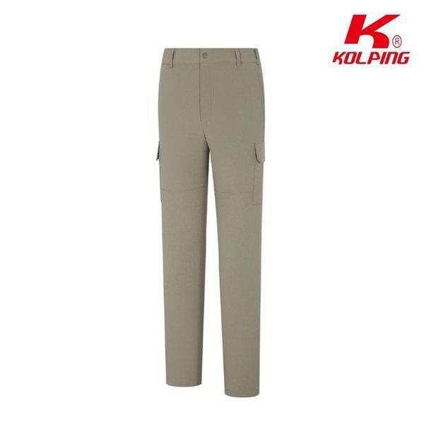 男性の変わりやすい季節にぴったりのストレッチ性両側アウトポケットカーゴパンツ_SC