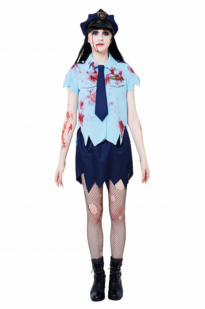 ブラッディーポリス レディース コスプレ 衣装 ハロウィン レディース 代引不可