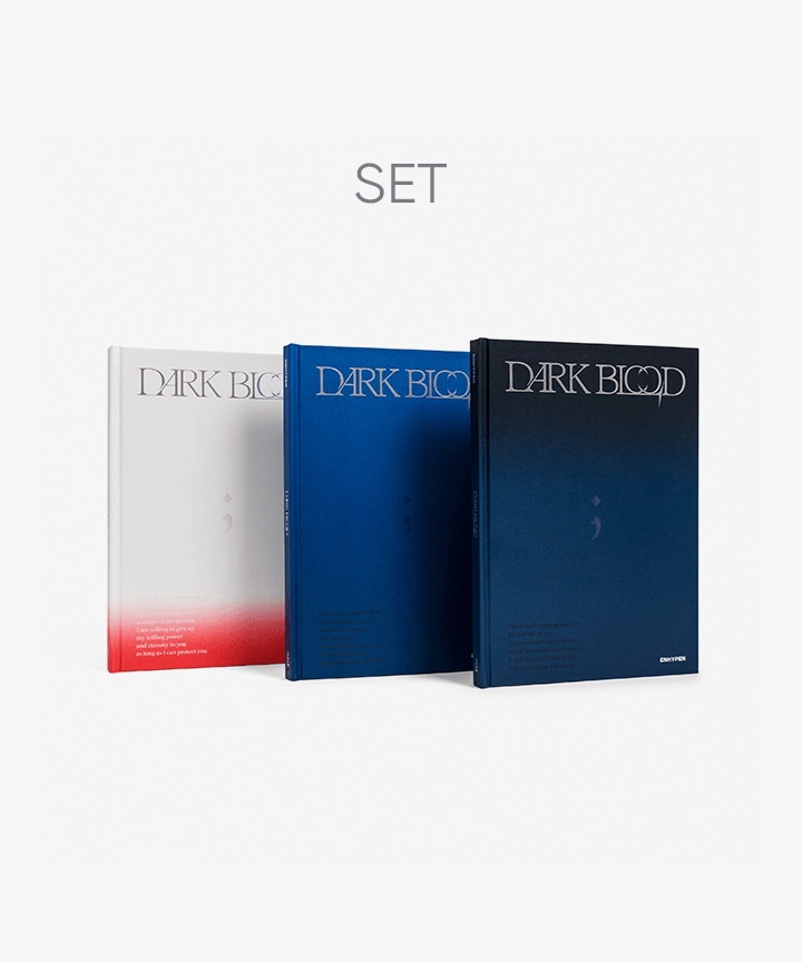 (Wevers shop特典)(３種セット) ENHYPEN - DARK BLOOD