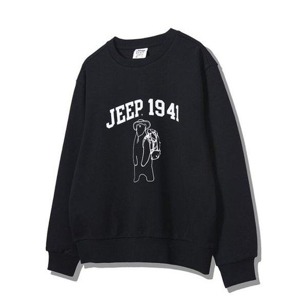 1941 ベア ルーズフィット 男女兼用 スウェットシャツ JQ8TSU897BK