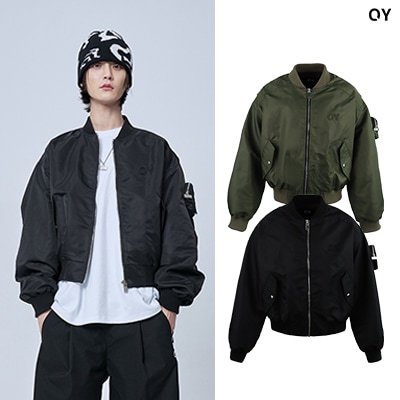 PATCH LOGO BOMBER JACKET