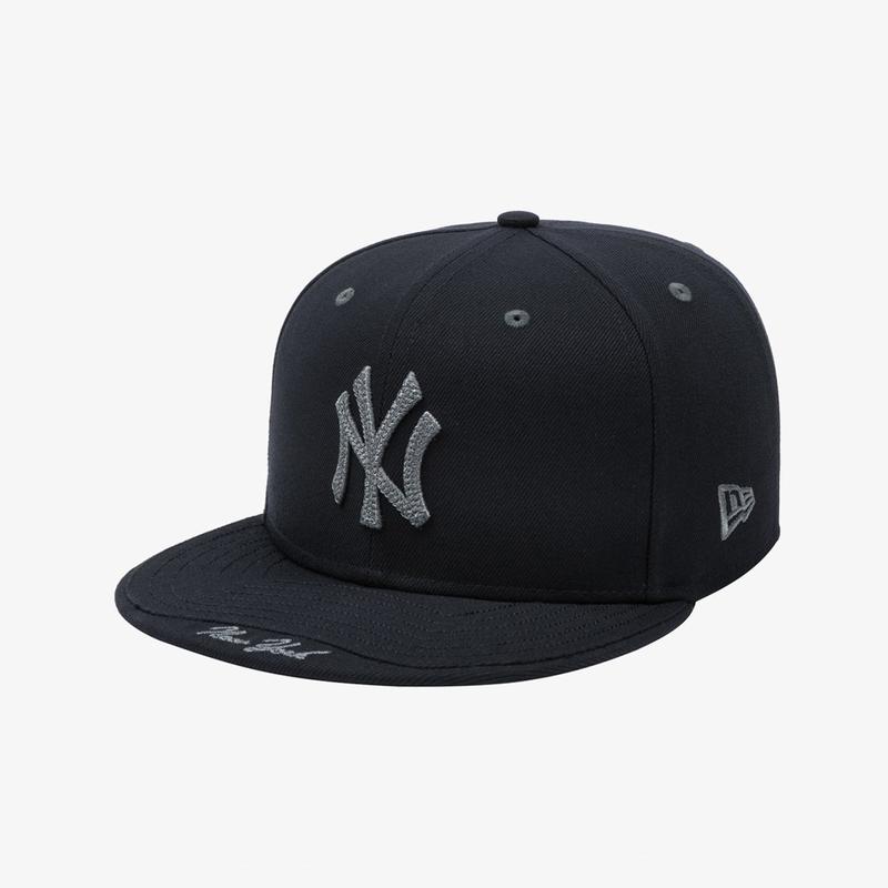 MLB ニューヨーク ヤンキース レイヤード バイザー フィット キャップ ネイビー 14881529