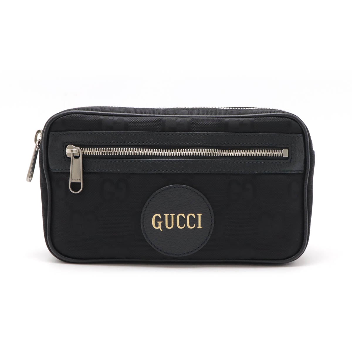 Gucci Off The Grid オフザグリッド ベルトバッグ ボディバッグ ウエストバッグ ナイロンキャンバス レザー ブラック 黒 63134