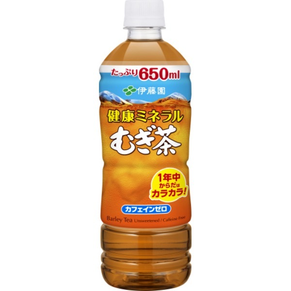(ケース販売)伊藤園 健康ミネラルむぎ茶 650ml (×48本セット) 5,568円