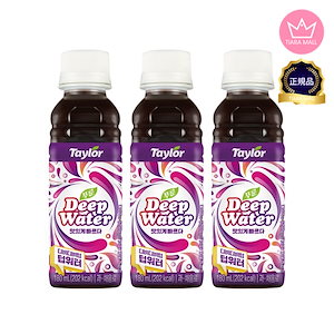 ディープ ウォーター 180ml x 3本入り プルーン ドリンク 韓国 ドリンク 快便 便秘 解消 韓国ドリンク