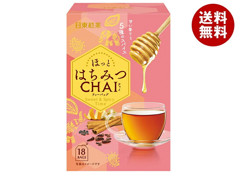 三井農林 日東紅茶 はちみつチャイ ティーバッグ 2g＊18袋＊48箱入