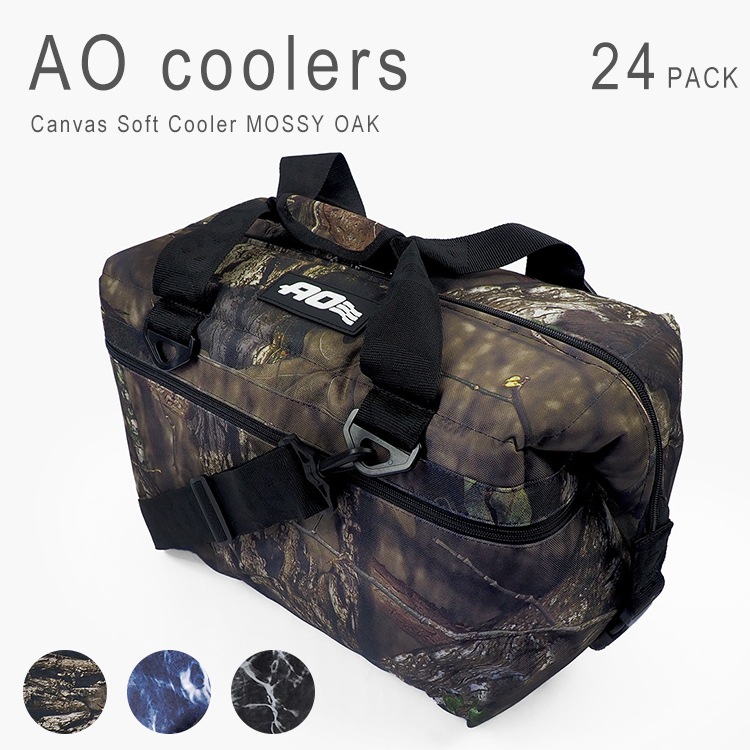 24パック クーラーボックス クーラーバッグ 保冷バッグ モッシーオーク 約23L 迷彩 カモフラ ソフトクーラー 24PACK MOSSY OAK AOMO24 AOELMA24 AOELBF24