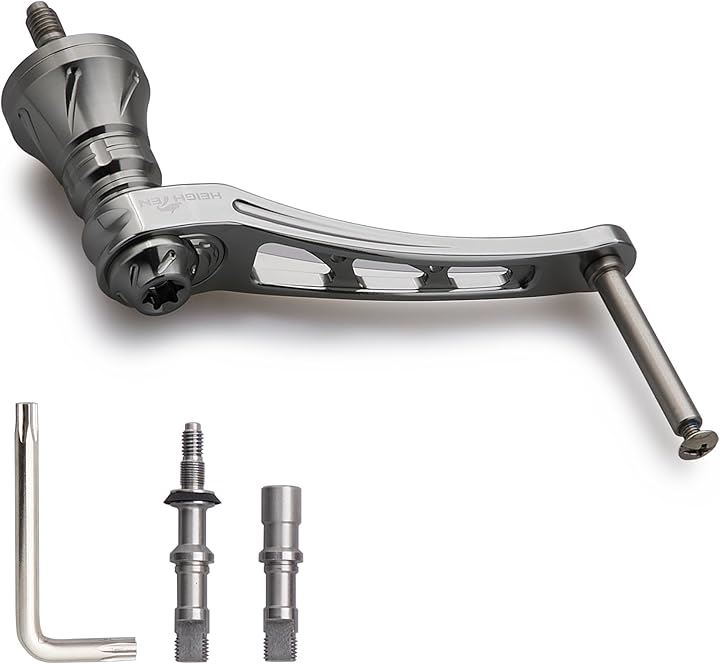 55-60mm可変 リール ハンドル ノブなし ダイワ DAIWA シマノ SHIMANO 通用 スピニングリール Arch(強度アップタイプ - ガンメタル, 55-60長さ可変) 4,714円