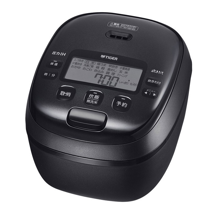 5.5合炊き 圧力IHジャー炊飯器 炊きたて JRI-B100-K ブラック