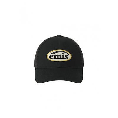 emis ワッペン キャップ emis キャップ 帽子 TWILL CAPITAL LOGO BALL CAP レディース