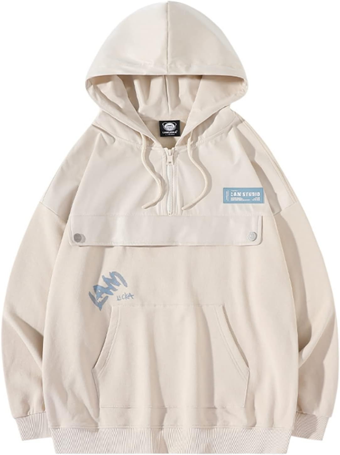 プルオーバー 落書き 男性 女性 長袖 パーカー トレーナー コットン クマ柄 可愛い ソフト 伸縮性 保温性 吸汗 丈長め カジュアル クール オシャレ 肌触りがいい フード付き トップス