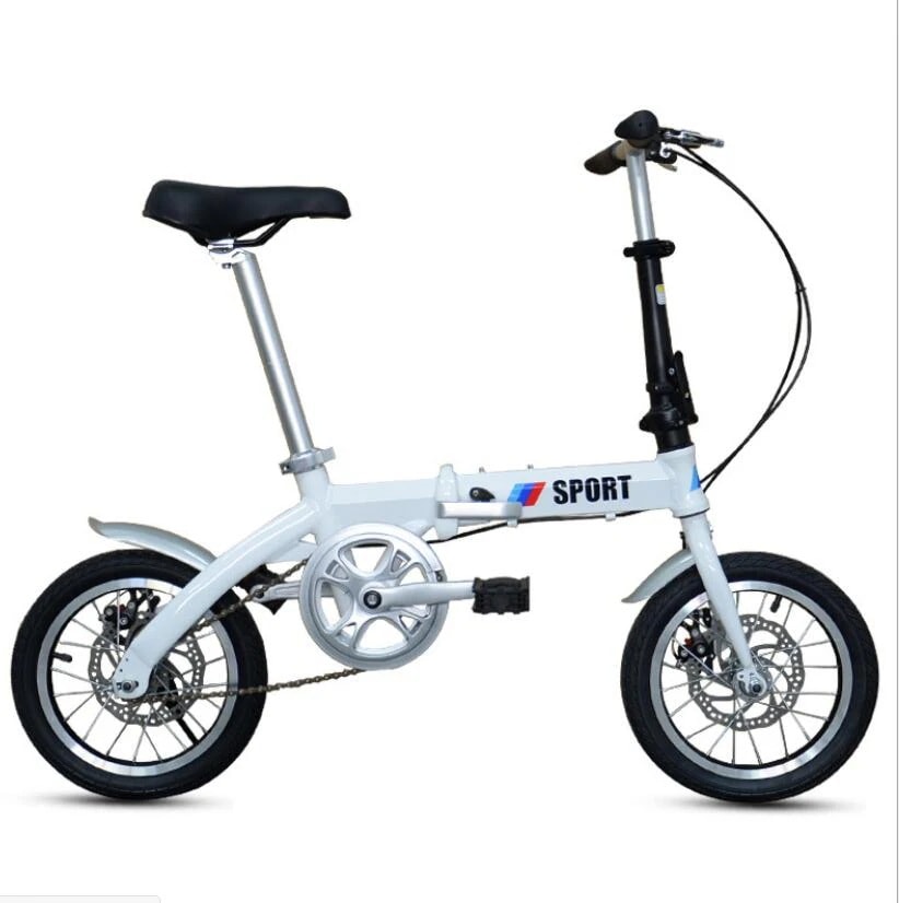 14インチ折りたたみ自転車　超軽量　成人　キッズ　学生バス地下鉄も持ち可能
