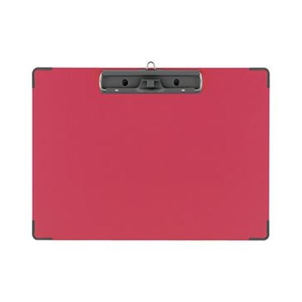 （まとめ）コクヨ 用箋挟B（クロス貼り）カラーA4ヨコ 赤 ヨハ-C23R 1セット（10枚）(×3セット)