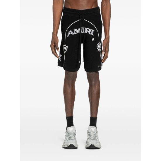 AMIRI Men Shorts AMBMSO1010 BLACK