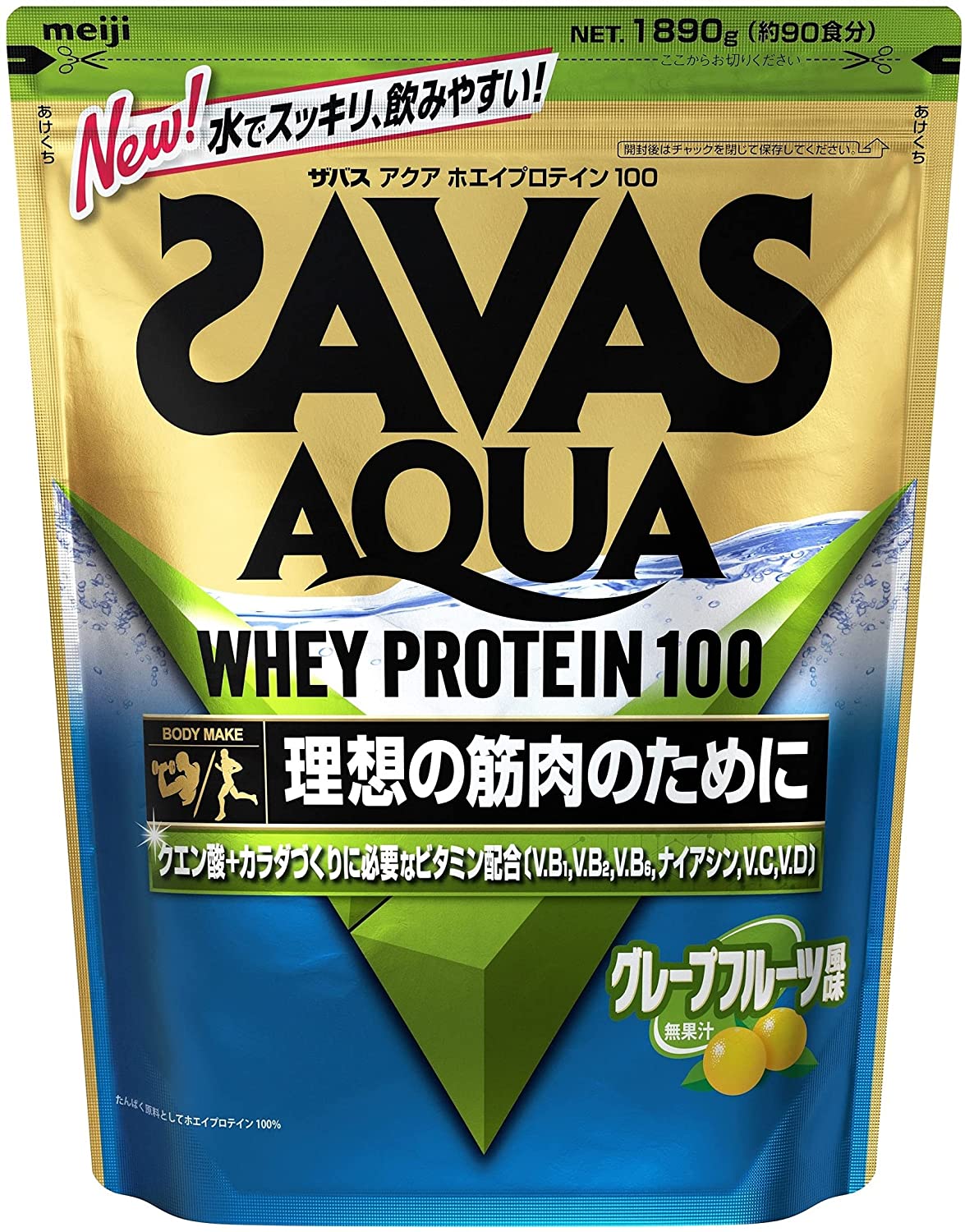 逆輸入 アクアホエイプロテイン 100+クエン酸 グレープフルーツ風味【90食分】 1,890g プロテイン配合 -  flaviogimenis.com.br