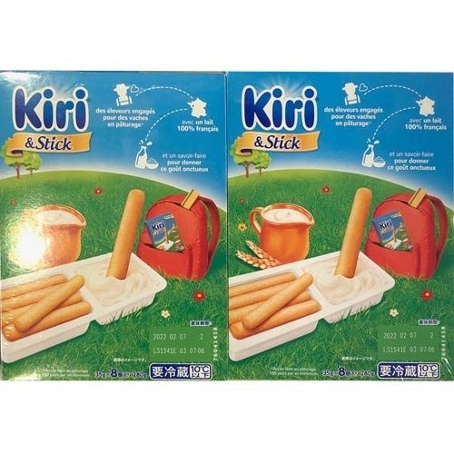 売れ筋アイテムラン Kiri Stick キリクリームチーズディップとクラッカーの詰め合わせ 35gX8箱 2箱セット 人気商品ランキング
