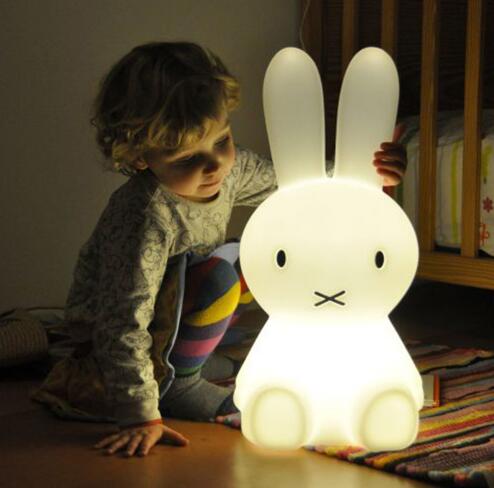 50cm ミッフィー ライト 新登場 USB 充電 リモコン型 出産祝い 授乳 子供部屋 おしゃれ 間接照明 リモートコントロール 日本語説明書