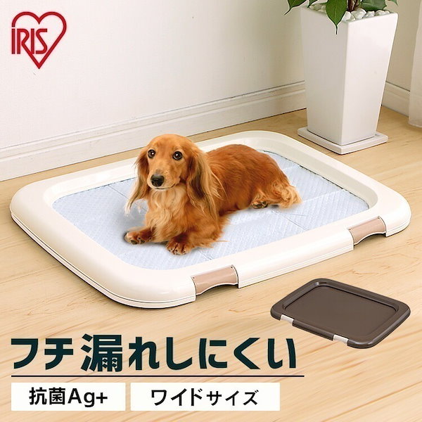 Qoo10] 犬 トイレトレー ワイド おしゃれ ペッ