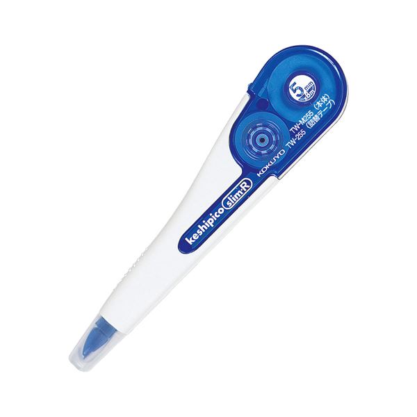 (まとめ) コクヨ 修正テープ（ケシピコスリム）詰め替えタイプ 5mm幅×8m 青・白 TW-M255 1個 (×50セット)