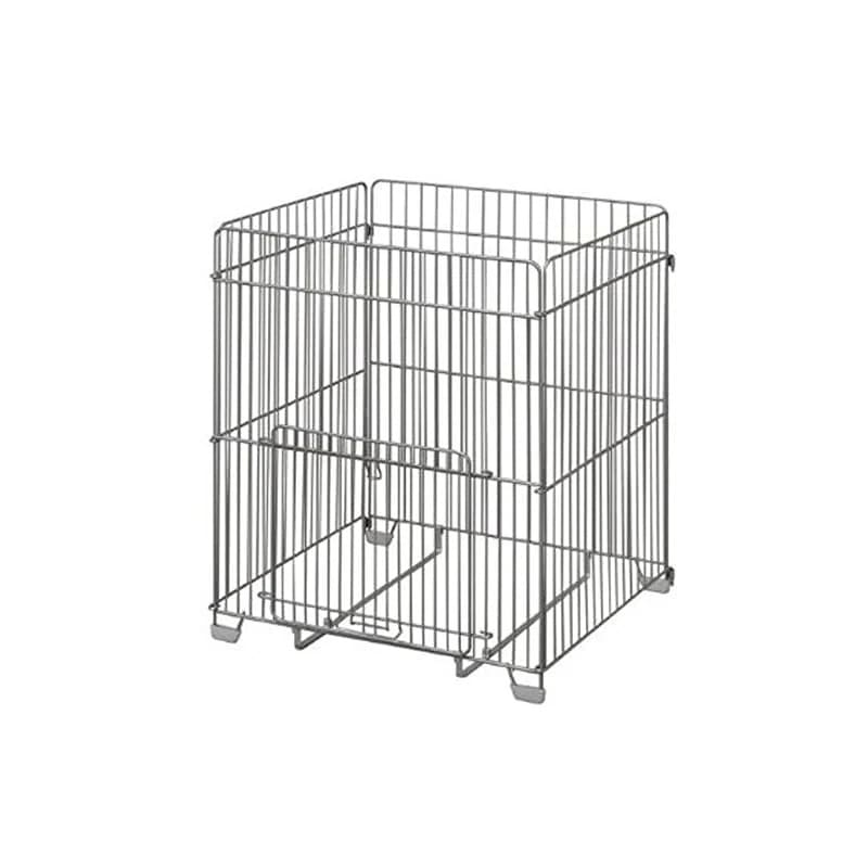 【即納】アイリスオーヤマ ストーブガード 幅58奥行53高さ71cm シルバー STG-580N