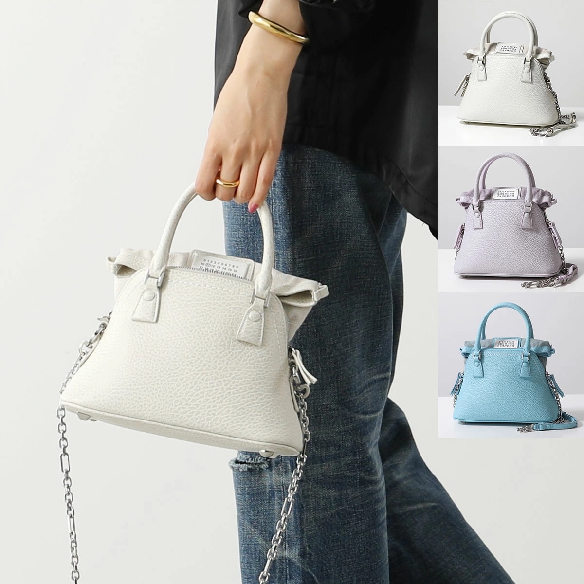 MAISON MARGIELA メゾンマルジェラ 11 ショルダーバッグ 5AC マイクロ S56WG0081 P4455 レディース レザー ハンドバッグ 鞄 カラー4色