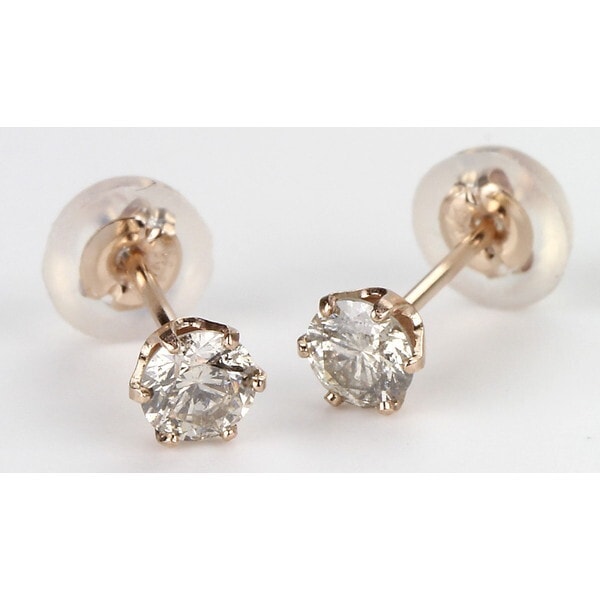 18金 ピンクゴールド ダイヤモンド ピアス 0.3ct DNO5235PG 23,616円
