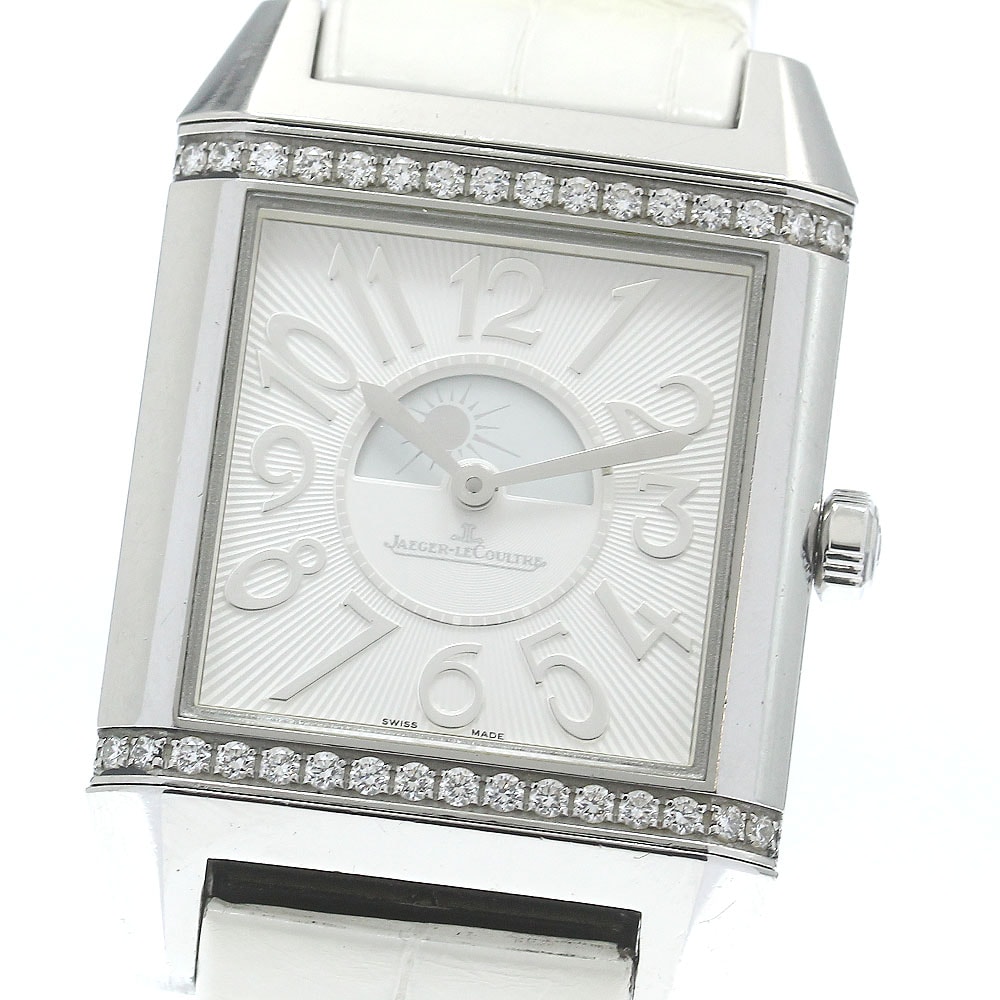 ジャガー・ルクルト JAEGER-LECOULTRE 235.8.76/Q7058430 レベルソ スクアドラ デュエット 自動巻き レディース 箱・保証書付き_875464【中古】 334,800円