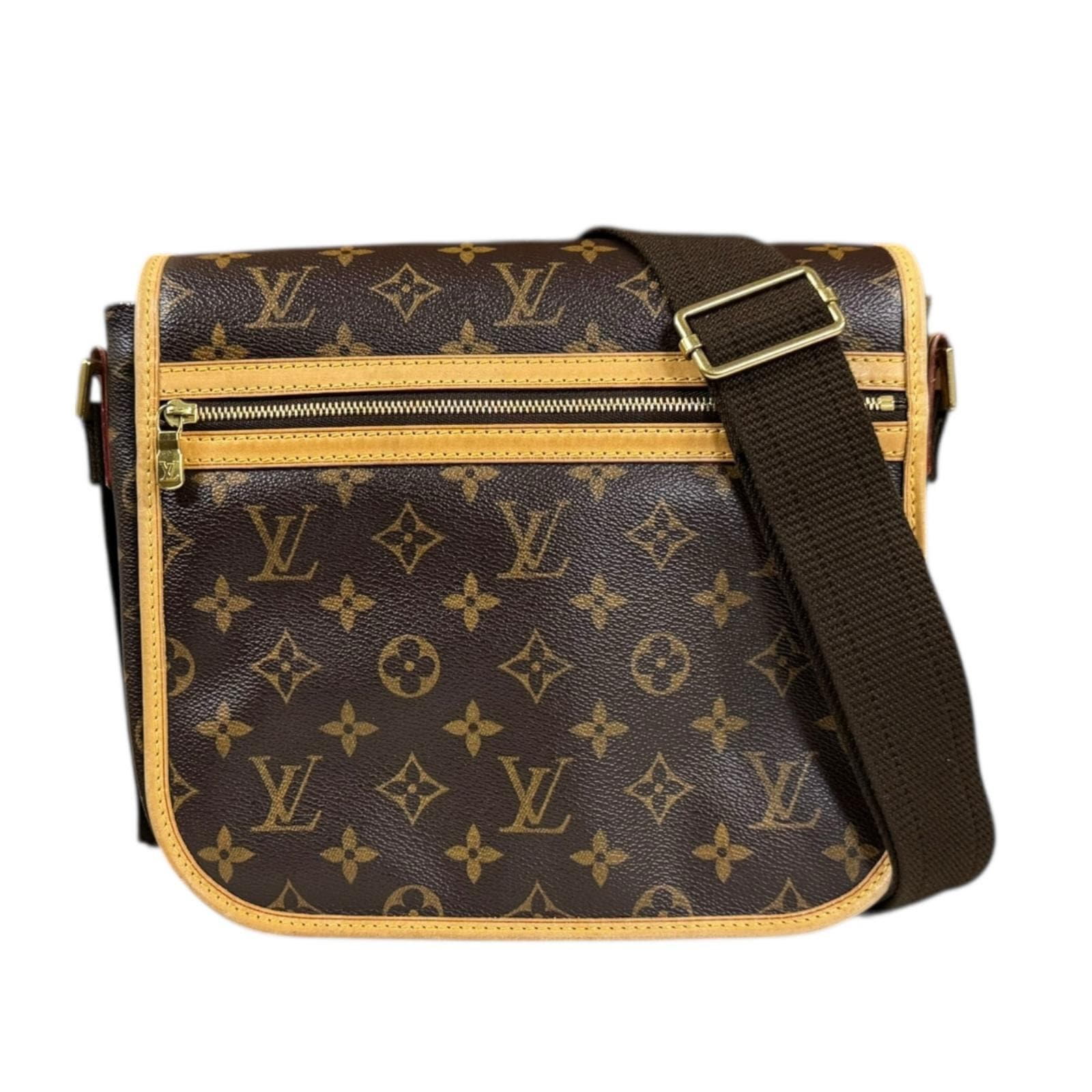 ルイヴィトン メッセンジャーボスフォールPM モノグラム ショルダーバッグ モノグラムキャンバス M40106 ブラウン LOUIS VUITTON 中古