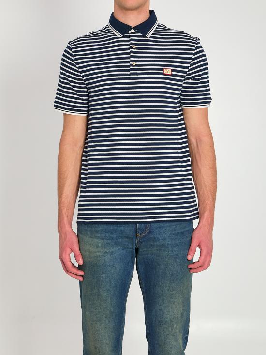 VALENTINO GARAVANI Men Polo Shirts 8V3MH01K BLUE