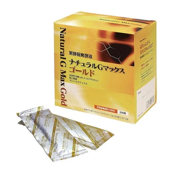 酵母 ドリンク ベータグルカン 黒酵母発酵液ナチュラルＧマックスゴールド 510g(17g30) 森修焼 6,591円