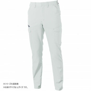 桑和 3478-08 カーゴパンツ LLサイズ シルバーグレー（22）