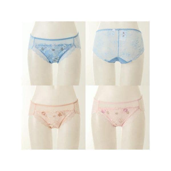 ワコールイベント 3枚入り 満開の花 女性 レース パンティー 3点セット SWPT2081S 3C C_P415906855
